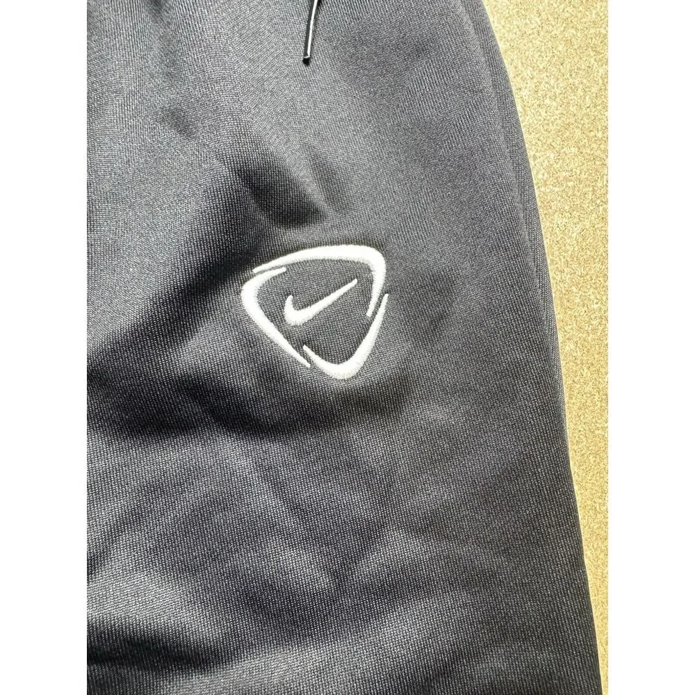VTG Y2K Nike soccer Jogger Sweatpants‎ SMALL Gray Stretch Fleece Athleisure